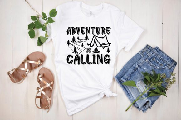 Adventure is Calling Svg Graphics for T-Shirt Designs
