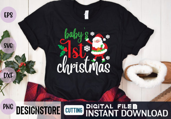 Baby’s 1st Christmas Svg