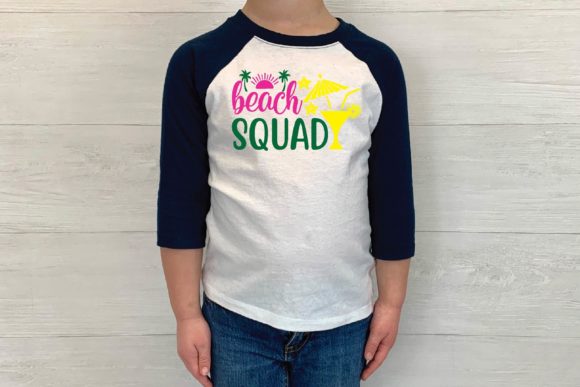 Beach Squad Svg Graphics for T-Shirt Designs