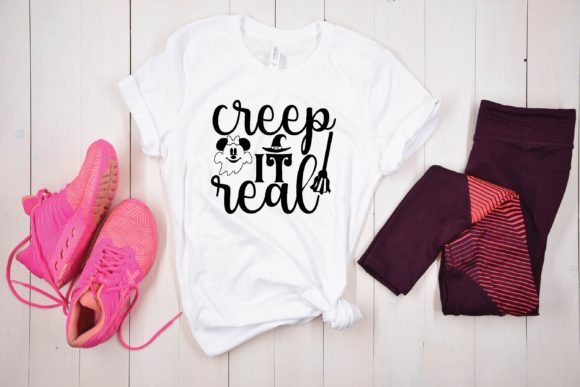 Creep It Real Svg Graphics for T-Shirt Designs