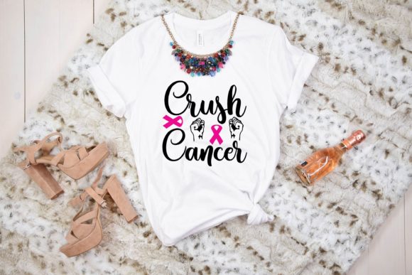 Crush Cancer Graphics for T-Shirt Designs