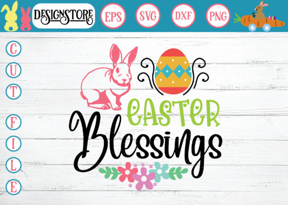 Easter Blessings Svg Graphics for T-Shirt Designs