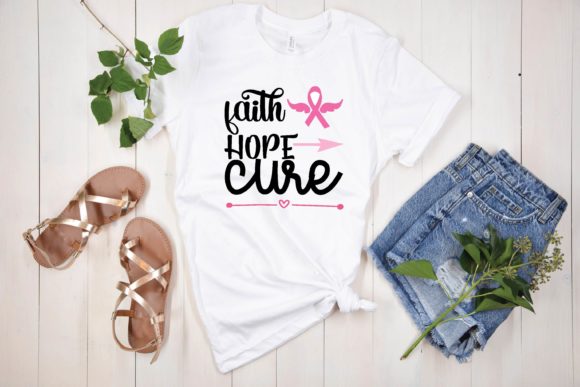 Faith Hope Cure Graphics for T-Shirt Designs