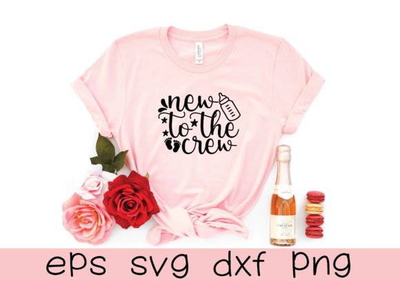 New to the Crew Svg Graphics for T-Shirt Designs